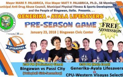 Generika-Ayala Lifesavers to Spike Bingawan Fiesta