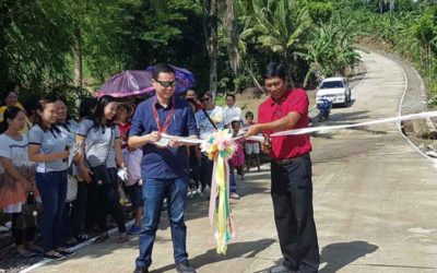 Turn-over of the Newly Completed Farm-to-Market Road Funded by Kalahi