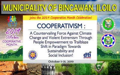 Municipality of Bingawan, Iloilo joins the Celebration of the 2019 Cooperative Month Celebration